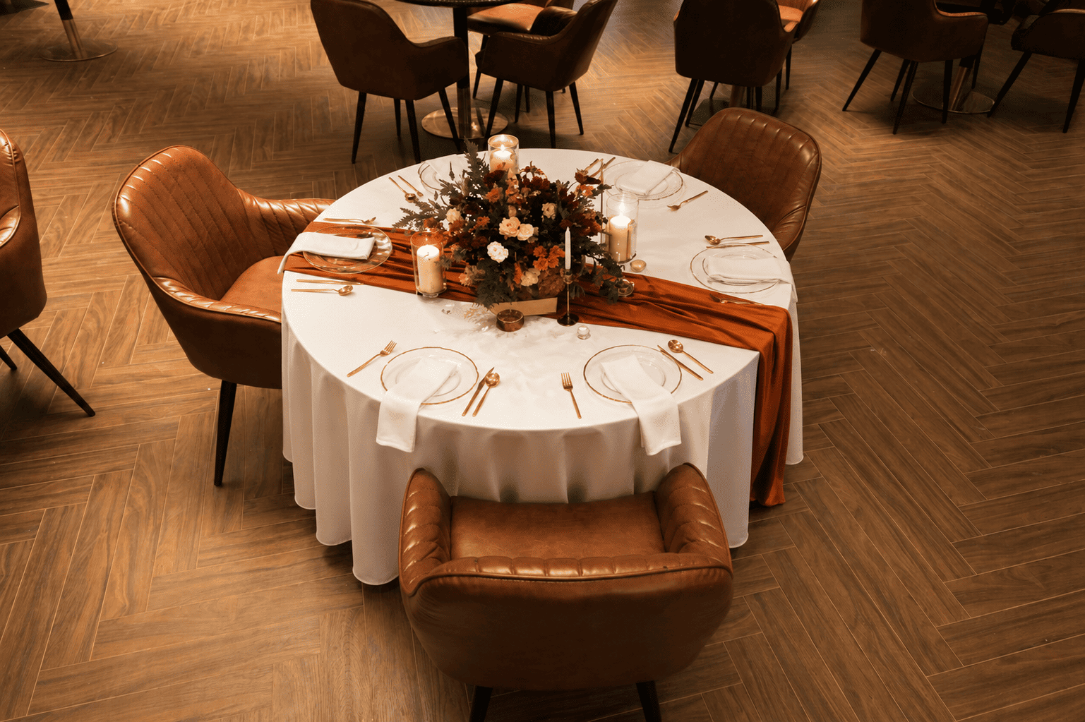 Corporate dinner event